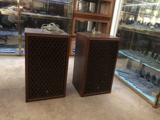 Vintage Sansui Sp - 2000 Speakers - 4 Way 6 Driver Speaker System