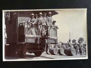 China Boxer Rebellion British Soldiers On Train From Tientsin To Peking 八国联军英军进京