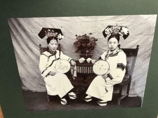 13 Early 1900s Chinese Photographs Manchu Ladies Ming Tombs China