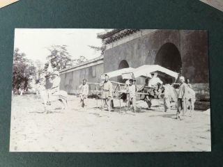 13 Early 1900s Chinese Photographs Manchu Ladies Ming Tombs China 3