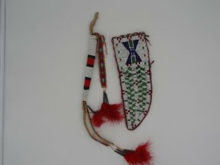 Native American Indian Beaded Knife Sheath 2