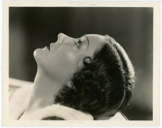 Exquisite Gloria Swanson Clarence Sinclair Bull Art Deco Glamour Photograph 