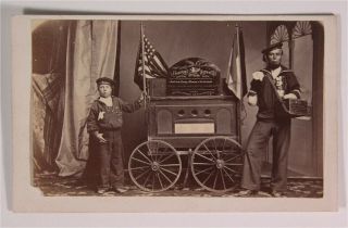 1860s Union Navy Civil War Sailor Double Amputee Cdv Photograph - Bernard Toby