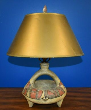 22 " Wedding Vase Lamp Vintage - 1930 
