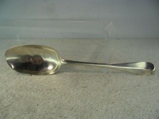 George Ii Solid Silver Shell Back Tablespoon,  London 1741