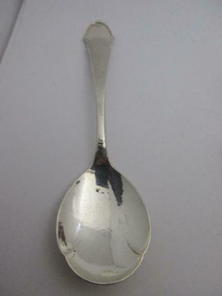 Vintage Danish Sterling Silver David Andersen Sugar/jam Spoon Hand Planished