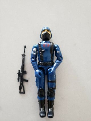 Hasbro Vintage 1982 - 83 Gi Joe Cobra Soldier Trooper W/ Gun