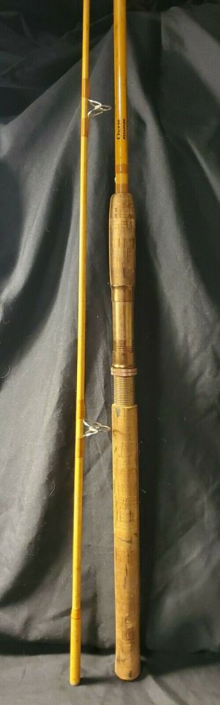 Vintage Orvis Fullflex Rod 8ft Spin Lures 1/2 To 3/4 Ozs