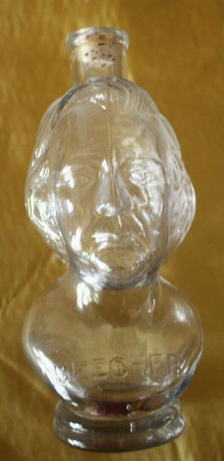 Glass Bust Of Henry Ward Beecher