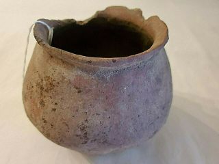 Pre - Historic Native American Anasazi Hand Coiled Pottery