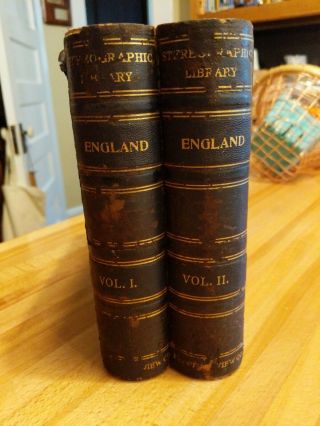 1920s Stereographic Library Vol 1&2 100 Cards Tour Of England,  Keystone View