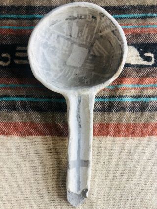 Primitive Native American Spoon From A Mexico Estate.  Perhaps Anasazi?
