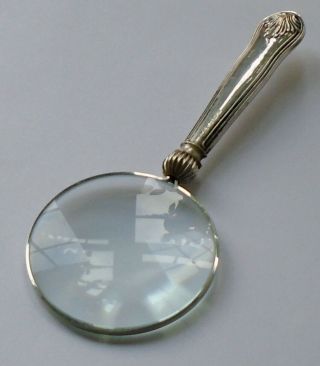 Henry Williamson HM Sterling Silver Handle Magnifying Glass Sheff 1912 2