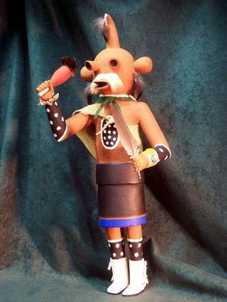 Hopi Kachina Doll - Koyemsi,  The Mudhead Clown - A Vintage Treasure