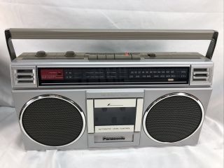 Panasonic Rx - 4920 Fm/am Radio Cassette Recorder Player Made In Japan Vintage
