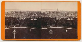 Canada Sv - Brunswick - St John Panorama - 1870s