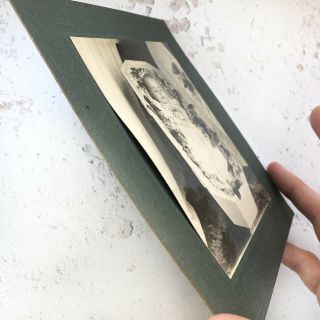 Post Mortem photo,  Victorian Cabinet Card,  child in coffin 4