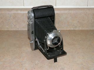 Voigtlander Bessa 1 Vintage Folding Camera W/ Vaskar 105mm 1:4.  5 Lens,  Excel