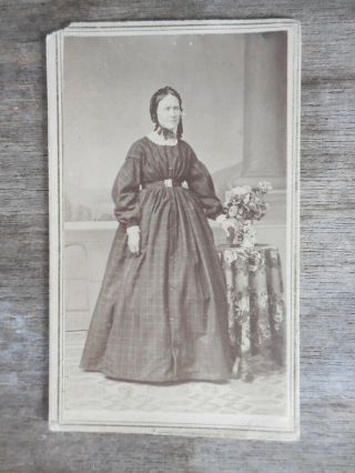 Cdv Photo Wife Of Oregon History Pioneer Lindsay Applegate Trail Ashland