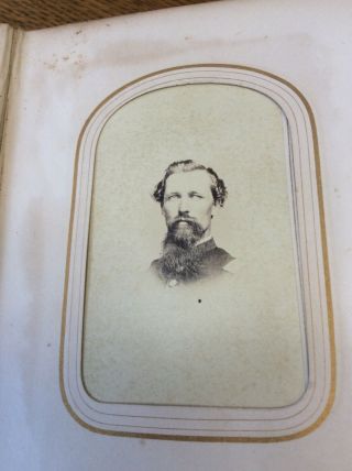 Cady Family ; Vermont Officer Civil War Cdv Album Henry Cady