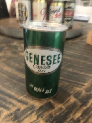 Genesee Cream Ale.  " The Male.  Ale ".  Solid Ss Tab