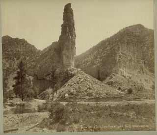 C1870s Utah 2 Large Albumen Photos By Mormon Pioneer Charles Roscoe Savage Drgrr