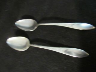 2 Oval Place - Soup Spoons,  Lady Hamilton Silverplate 1932,  Community Plate (2254)