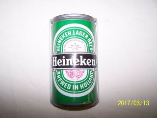 Vintage Nos Heineken Beer Plastic 3 - D Can - Advertising Piece -