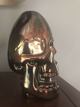 Munktiki Limited Edition Of 25 Gold Mutant Skull Never Say Die Tiki Mug 2