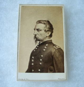 Cdv Civil War Major General Philip Kearney 1814 - 1862