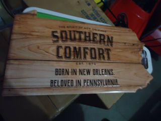 Southern Comfort Metal Bar Liquor Advertising Bar Sign