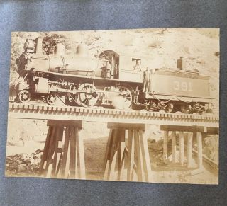 1900s Vintage Photo Album Boulder Colorado Moffat Railroad / Views / Animals