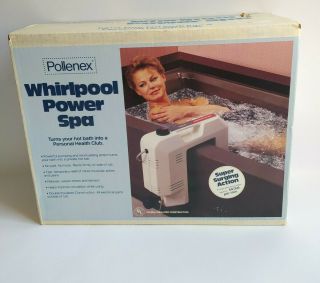 1988 Pollenex Whirlpool Bathtub Power Spa Model Wb1900 Nos Vintage Bath