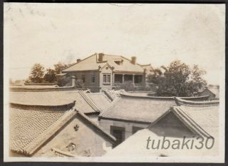 G12 China Jinan Incident 済南惨案 1928 Photo View Of Jinan City Roofs