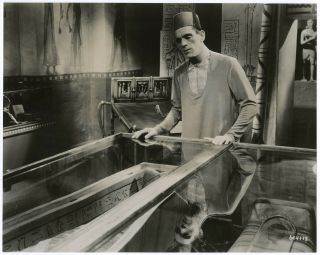 Iconic Pre - Code Horror Film The Mummy 1932 Boris Karloff Photograph