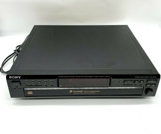 Sony Cdp - Ce345 5 Disc Cd Compact Disc Player Changer Vintage