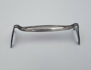 Vintage Silverplate Knife Rest By Wellner Silver Made In Germany 3 7/8 "