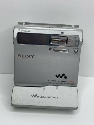 Sony Mz - N1 Walkman Minidisc Type R Player Recorder Vintage.