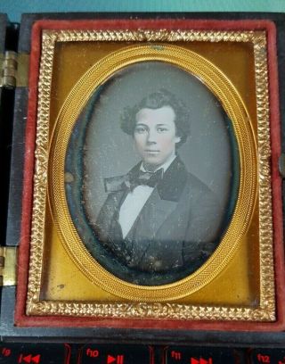 Daguerreotype Of A Handsome Young Man