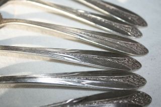 NATIONAL DOUBLE SILVER PLATED FLATWARE 