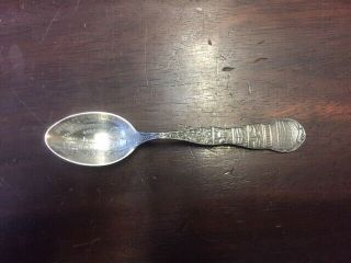 Vintage Sterling Silver Souvenir Demitasse Spoon Pike 