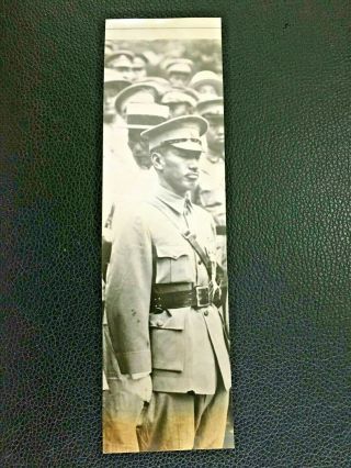 1928 China Chiang Kai Shek Chief Of Northern Expedition Army Photo 蒋介石北伐军总司令