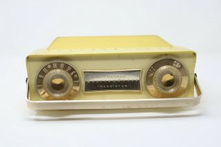 Vintage Westinghouse Cordless Transistor Portable Radio Mid Century deco - AS - IS 2