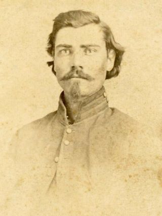 Civil War Soldier Likely 3rd Ill La By William Brown Of Little Rock Arkansas