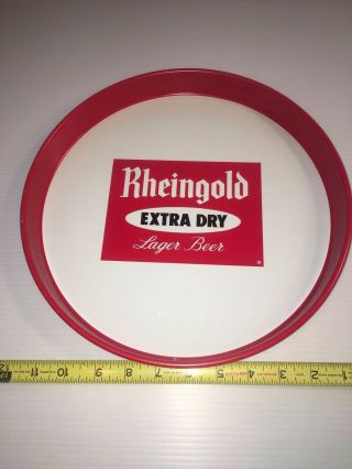 Rheingold Extra Dry Brooklyn Ny Beer Tray Nos