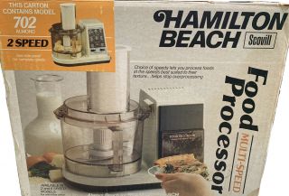 Vintage Hamilton Beach Scovill Dual 2 Speed Food Processor Model 702 Blade