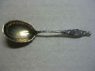 Antique Towle Sterling Silver 5 1/2 " Sugar Shell Orleans Pattern 16 Gram No Mono