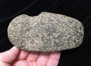 Exceptional,  Colorful 3/4 Groove Axe Found In Peoria County,  Illinois