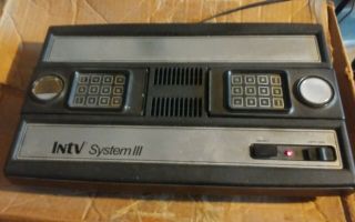 Vintage Intv System 3 Console W/ Games & Voice Module
