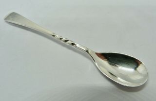 1901 - Goldsmiths & Silversmiths - Solid Silver - Mustard Spoon